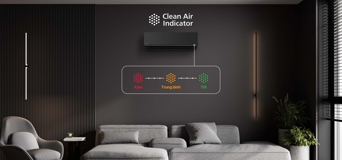 Điều hòa Panasonic 12000btu CU/CS-AU12BKH-8 - 1 chiều inverter
